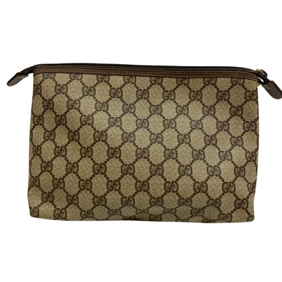 Gucci Pouch GG Pattern clutch bag Brown - Picture 2 of 11